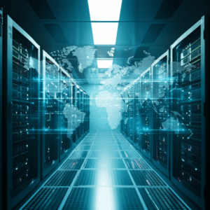 Generate a high-quality, relevant image prompt for an article about: Web Hosting Explained: The Ulti