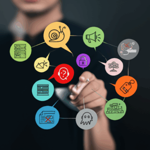 Generate a high-quality, relevant image prompt for an article about: Hosting Mistakes: 10 Costly Err