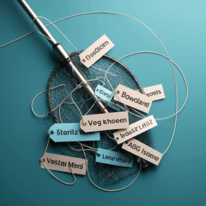 Generate a high-quality, relevant image prompt for an article about: Domain Buying Mistakes: 7 to Av