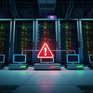 Generate a high-quality, relevant image prompt for an article about: Hosting Mistakes: Avoid These 1