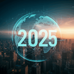 Generate a high-quality, relevant image prompt for an article about: Domain Trends: 5 Stunning Predi