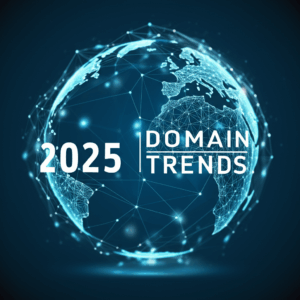Generate a high-quality, relevant image prompt for an article about: Domain Trends: 5 Stunning Predi