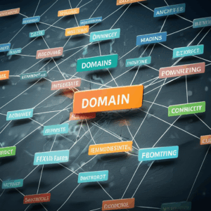 Generate a high-quality, relevant image prompt for an article about: Domain Buying Mistakes: 7 to Av