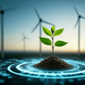 Generate a high-quality, relevant image prompt for an article about: Eco-Friendly Hosting: Best Sust