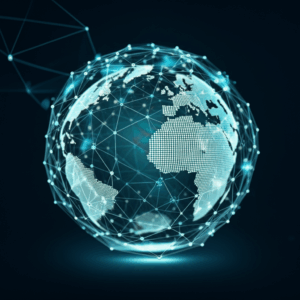 Generate a high-quality, relevant image prompt for an article about: Domain Trends: Stunning 2025 Pr