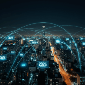 Generate a high-quality, relevant image prompt for an article about: Domain Trends: Stunning Predict