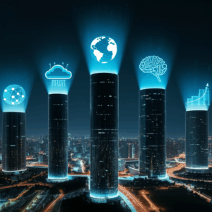 Generate a high-quality, relevant image prompt for an article about: Domain Trends: Top 5 Must-See P