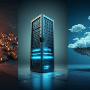 Generate a high-quality, relevant image prompt for an article about: Web Hosting: Best Shared, VPS,