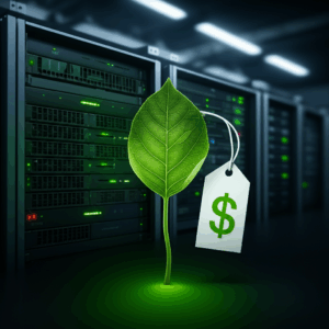 Generate a high-quality, relevant image prompt for an article about: Eco-Friendly Hosting: Best Affo