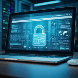 Generate a high-quality, relevant image prompt for an article about: Website Security: Essential SSL