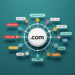 Generate a high-quality, relevant image prompt for an article about: Domain Extensions: Protect Your