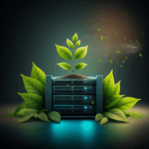 Generate a high-quality, relevant image prompt for an article about: Eco-Friendly Hosting: Best Sust