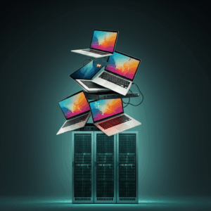 Generate a high-quality, relevant image prompt for an article about: Hosting Mistakes: Avoid These 1