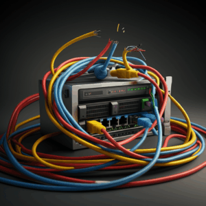 Generate a high-quality, relevant image prompt for an article about: Hosting Mistakes: Avoid These 1