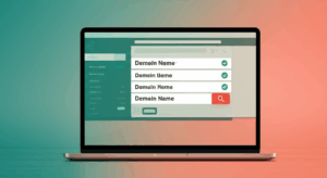 Generate a high-quality, relevant image prompt for an article about: Domain Names: Choosing the Perf
