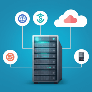 Generate a high-quality, relevant image prompt for an article about: Web Hosting Showdown: Best Choi