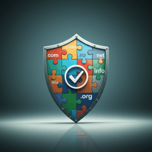 Generate a high-quality, relevant image prompt for an article about: Brand Protection: Buy Multiple