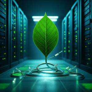 Generate a high-quality, relevant image prompt for an article about: Eco-Friendly Hosting: Best Sust