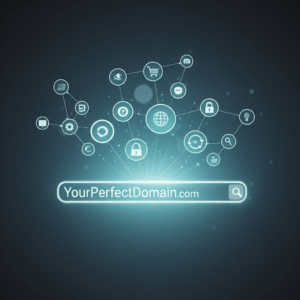 Generate a high-quality, relevant image prompt for an article about: Domain Name: Your Ultimate Guid