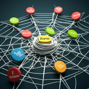 Generate a high-quality, relevant image prompt for an article about: Domain Buying Mistakes: 7 to Av